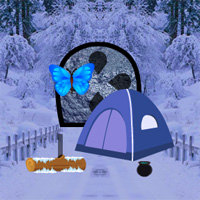 Free online html5 games - Games2rule Snow River Forest Escape game 
