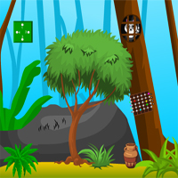 Free online html5 games - Escape Roxie in Tree game 