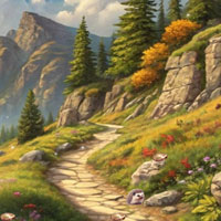 Free online html5 escape games - Beneath the Peaks