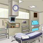 Free online html5 games - Hospital Room Escape game 