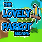Free online html5 games - The lovely Parrot Escape game 