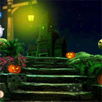 Free online html5 games - Mirchi Green Halloween Ghost game 