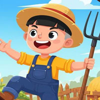 Free online html5 escape games - Jolly Farmer Kids Escape