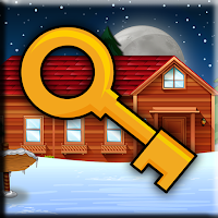 Free online html5 games - G2J Snow Wood Cabin Key Escape game 