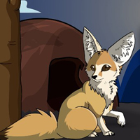 Free online html5 games - G2J The Kit Fox Rescue game 