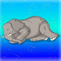 Free online html5 games - G2J Save The Thirsty Elephant game 