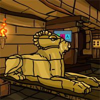 Free online html5 games - Genie Egypt Pyramid Escape game 