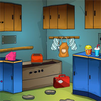 Free online html5 games - Kitchen Backyard Escape GenieFunGames game 