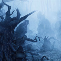 Free online html5 games - Mysterious Snow Forest Escape game 