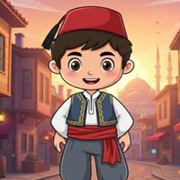 Free online html5 games - Traditional Turkish Boy Escape game 