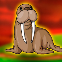 Free online html5 games - G2J Rescue the Walrus from Cage game 