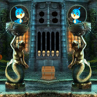 Free online html5 games - 8bGames Cute Witch Escape game 