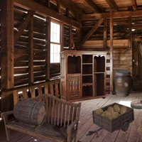 Free online html5 games - FEG Abandoned Wooden House Escape game 