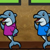Free online html5 games - 8B Dolphin Escape Adventure game 