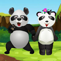 Free online html5 games - BEG Panda Meet The Friend game 