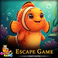 Free online html5 escape games - Colorful Clownfish Escape Game