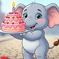 Free online html5 escape games - Creamy Elephant Escape