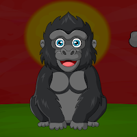 Free online html5 escape games - G2J Black Baby Gorilla Escape