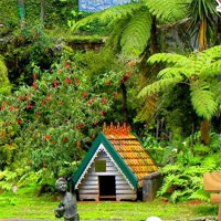 Free online html5 games - Monte Palace Tropical Garden Escape game 