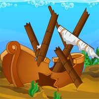 Free online html5 games - Sunken Secrets Escape MirchiGames game 