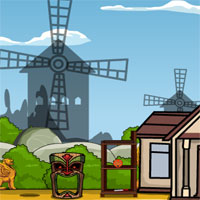 Free online html5 games - Games2Jolly Wooden Windmill Escape game 