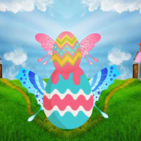 Free online html5 games - Flying Egg Jungle Escape game 