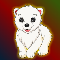 Free online html5 games - G2J Baby Polar Bear Escape game 