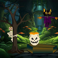 Free online html5 escape games - BIG Save Entangled Skeleton Couple