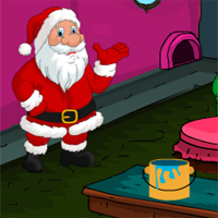 Free online html5 games - Games4Escape Xmas House Escape game - WowEscape 