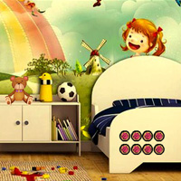 Free online html5 games - New Kids Room Escape game 