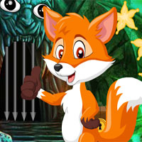 Free online html5 games - G4K Cartoon Fox Rescue game 