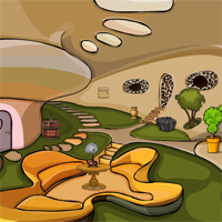 Free online html5 games - Shell Shaped House Escape game 