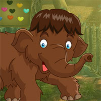 Free online html5 games - G4k Brown Elephant Rescue game 