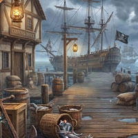 Free online html5 escape games - Pirate Map