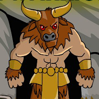 Free online html5 games - G2J Minotaur Warrior Escape game 