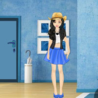 Free online html5 games - Mona Blue Diamond Escape HTML5 game - WowEscape 