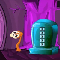 Free online html5 games - G2M Halloween Forest Escape game 