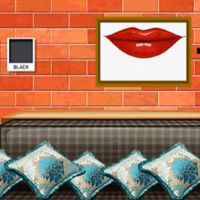 Free online html5 games - G2M Red Brick House Escape game 