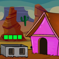 Free online html5 games - G2J Desert Warrior Escape game 