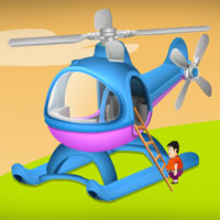 Free online html5 games - Copter Escape ZooZooGames game 