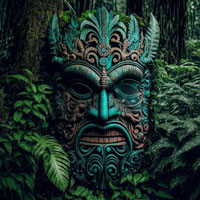Free online html5 escape games - Old Man Fled Tiki Forest