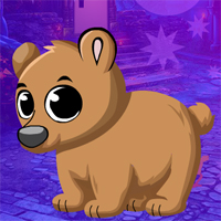 Free online html5 games - Games4king Tranquil Bear Cub Escape game 