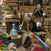 Free online html5 games - A Viking Raid Hidden247 game 