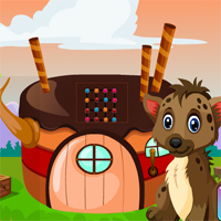 Free online html5 games - Games4King Baby Hyena Rescue game 