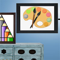 Free online html5 games - 8b Painter Girl Escape game - WowEscape 