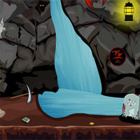 Free online html5 games - Escape From Scary Ghost Cave game 