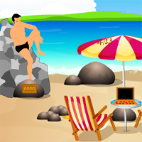 Free online html5 games - ZooZoo Escape Beach Fun Zone game 