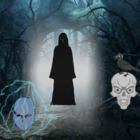Free online html5 games - Haunted Forest Escape Games2rule game 