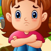 Free online html5 games - Avm Crying Baby Girl Escape game 