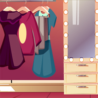 Free online html5 games - Dressing Room Escape GenieFunGames game - WowEscape 